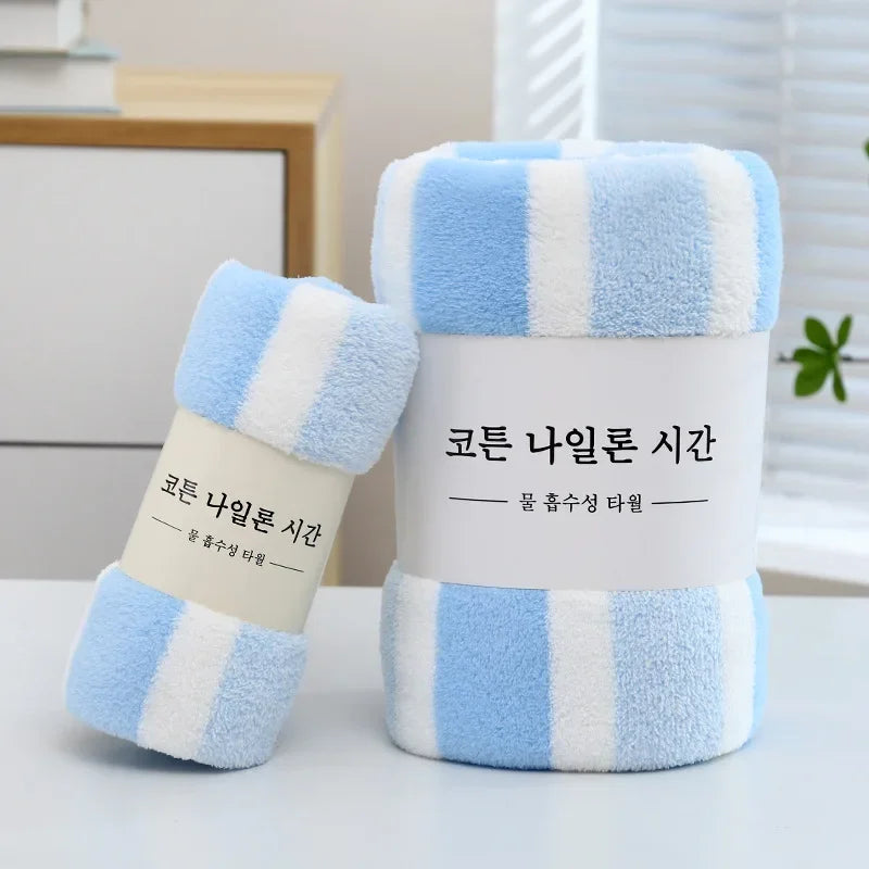 Microfiber Towel 140x70cm Bath Towels Quick-Drying Shower Towel Absorbent Large Beach Towels High Quality Bathrobe Bathing Robe