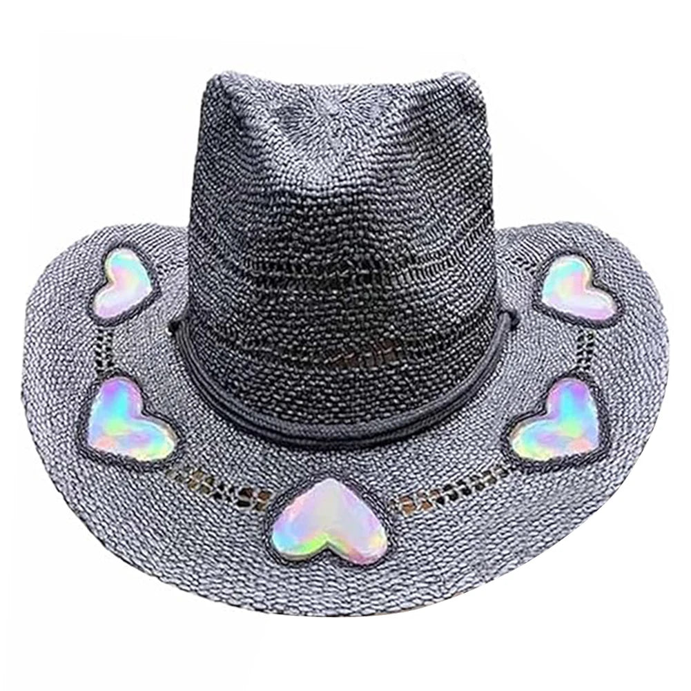 Straw Prism Suncatcher Beach hat for Women