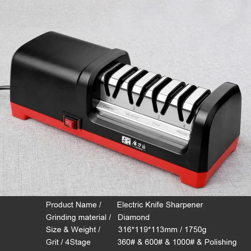 Professional Electric Knife Sharpener US PLUG 18W