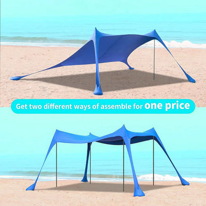 Adjustable Outdoor Lawn and Beach Canopy