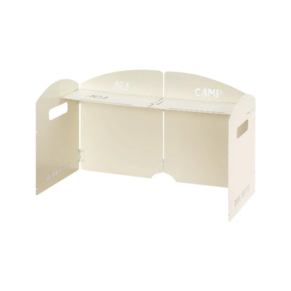 Foldable Camping Gas Stove Windshield with Storage Layer