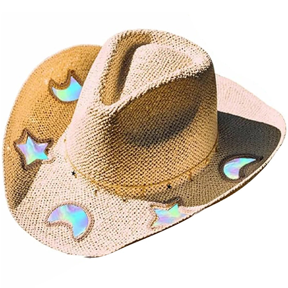 Straw Prism Suncatcher Beach hat for Women