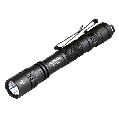 2AA LED flashlight 1600 lumen portable EDC flashlight 
USB-C rechargeable battery