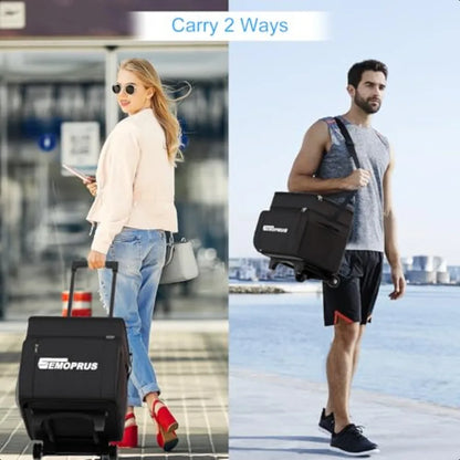 50 Can, Collapsible, Insulated, Waterproof cooler with Wheels and Handle