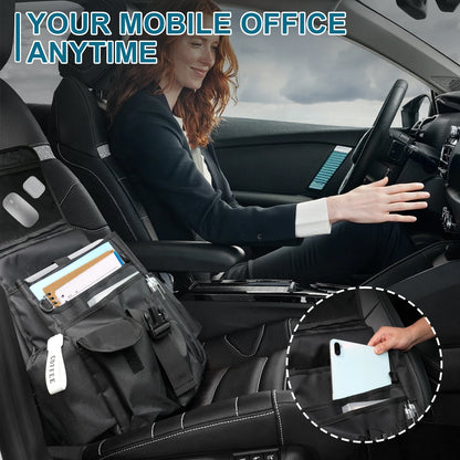 Car Front Seat Patrol Bag Organizer Police Gear Duty Storage Tactical Molle Back