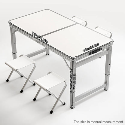 Outdoor table, portable folding table/chairs with handle