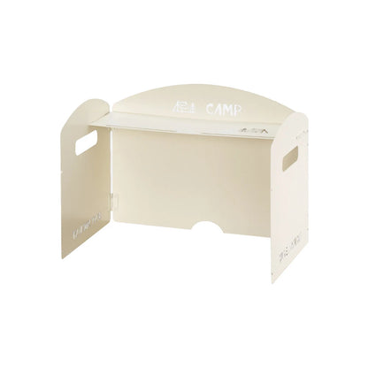 Foldable Camping Gas Stove Windshield with Storage Layer