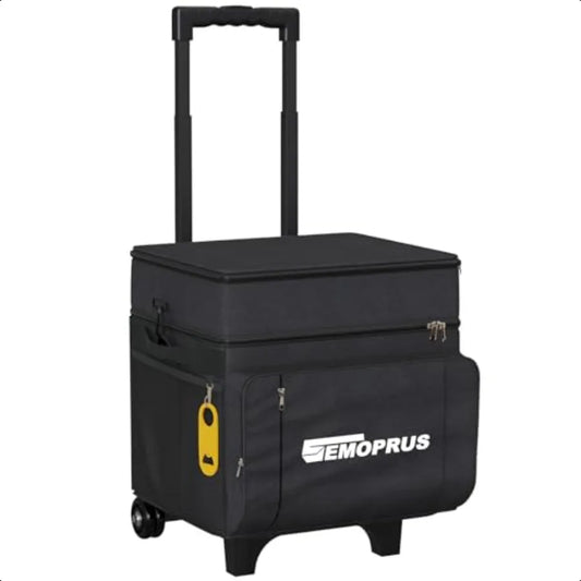 50 Can, Collapsible, Insulated, Waterproof cooler with Wheels and Handle