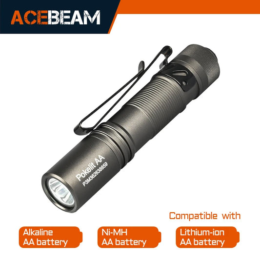 AA EDC Flashlight 1000 Lumens High CRI90 USB-C Rechargeable