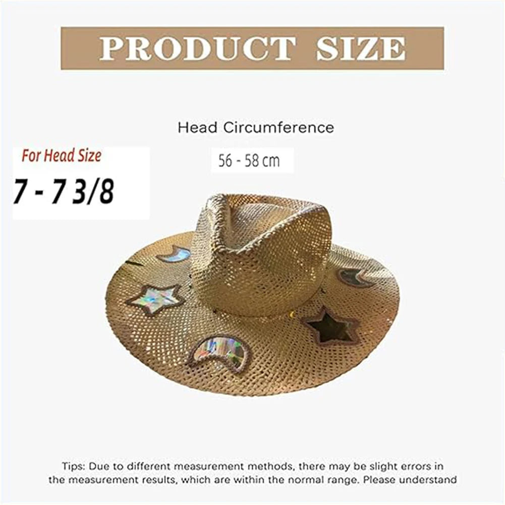 Straw Prism Suncatcher Beach hat for Women