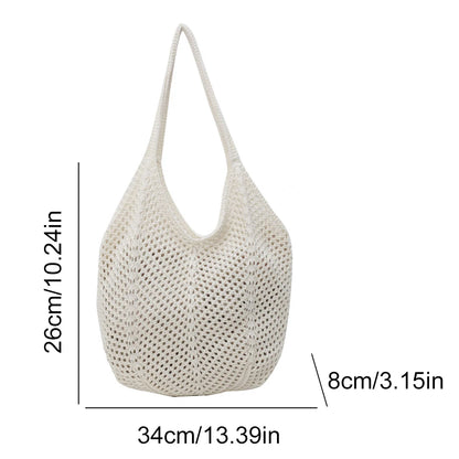 Women Large Capacity Summer Mesh Beach Bag