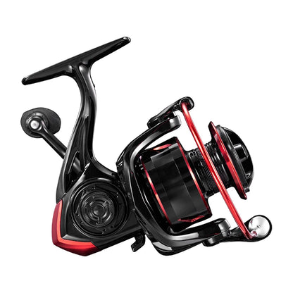 Fishing Spinning Reel 5.2:1 Black Red 10kg