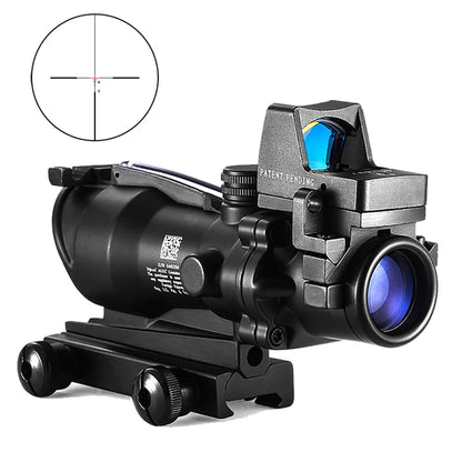 Adjustable 4x32 Red Dot 1x  4x Tactical Scope