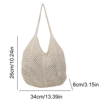 Women Large Capacity Summer Mesh Beach Bag