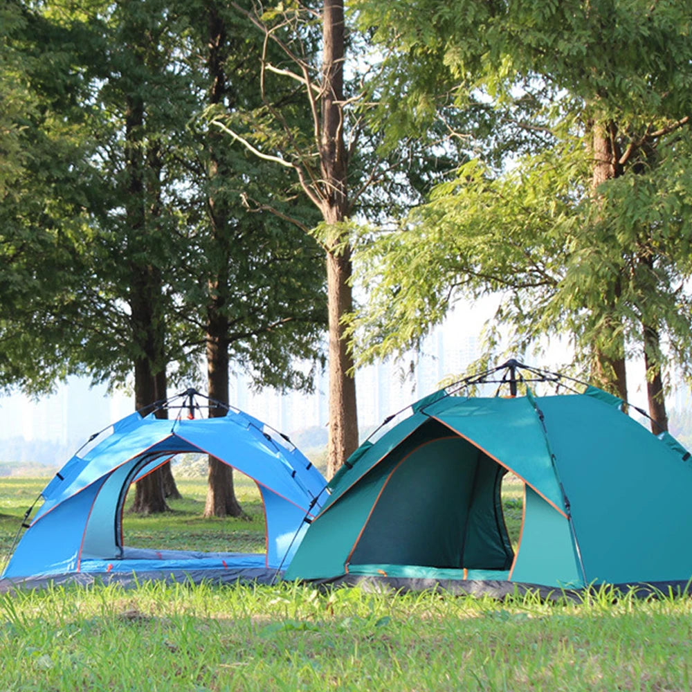 Instant Folding Fully Automatic Tent for Family. Water-resistant.