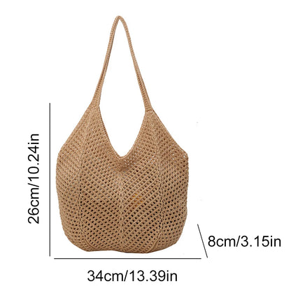 Women Large Capacity Summer Mesh Beach Bag