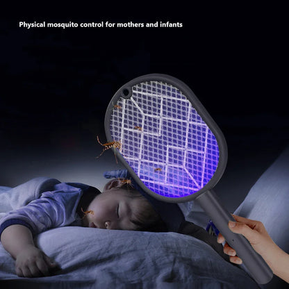 Electric 2-in-1USB Rechargeable Mosquito/Fly Zapper