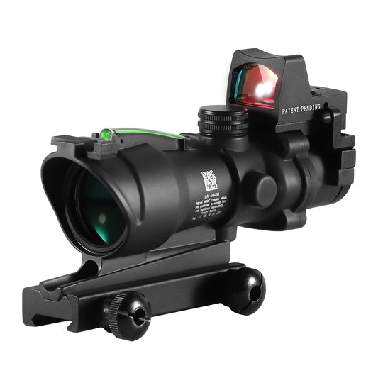 Adjustable 4x32 Red Dot 1x  4x Tactical Scope
