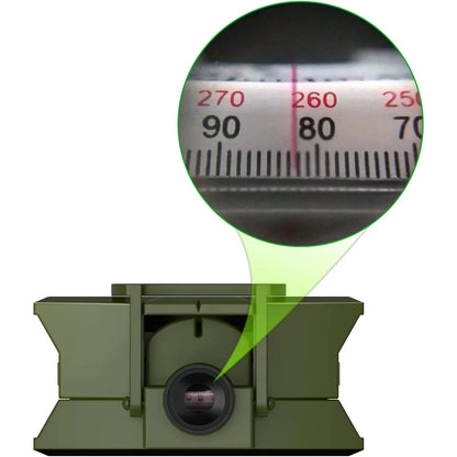 Professional Lensatic Compass Metal Waterproof IP65 Compass Sighting Clinometer with Carry Bag