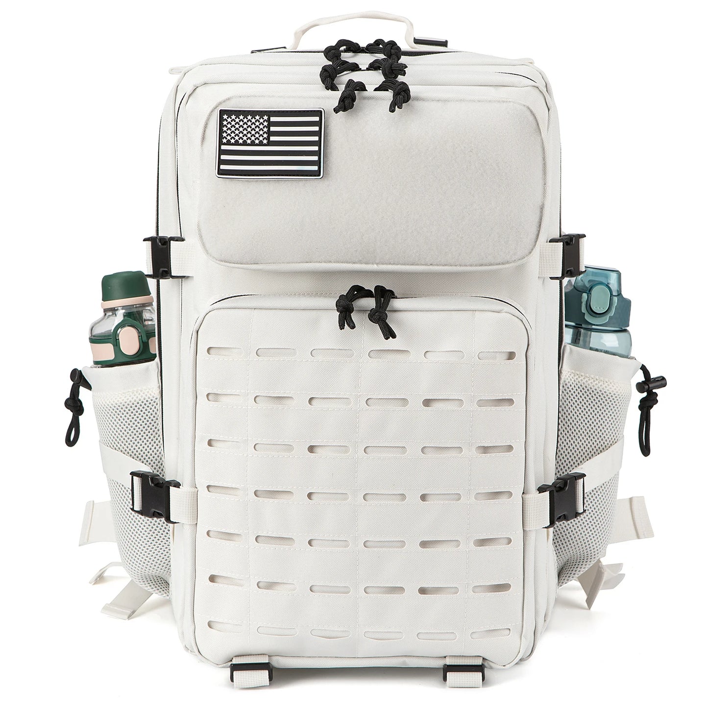 45L Men's and Women's Tactical Camping/Hiking Backpack with Double Cup Holder