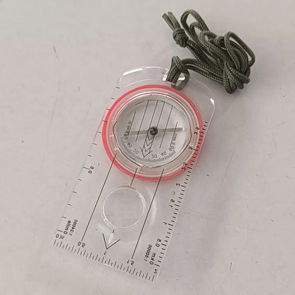 Luminous Compass High Accuracy Waterproof Compass with Magnifier